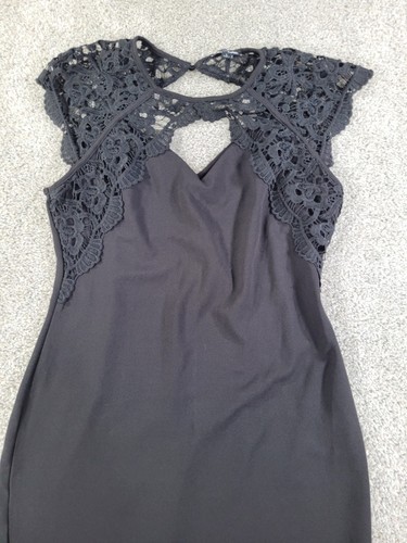 Fashion Nova Large Womens Dress Black Sleeveless Polyester Blend - Picture 2 of 11