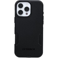 iPhone 16 Pro Max Commuter Case Slim Black Shockproof Protective Cover