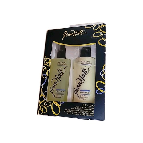 Revlon Jean Nate After Bath Splash Mist & Hydrating Body Lotion New Original Box - Picture 3 of 9