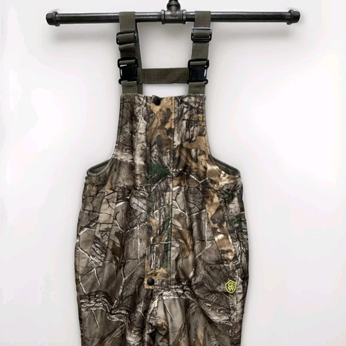 Game Winner Camouflage Hunting Insulated Bib Overalls Youth Size Medium (8-10) - Picture 3 of 5
