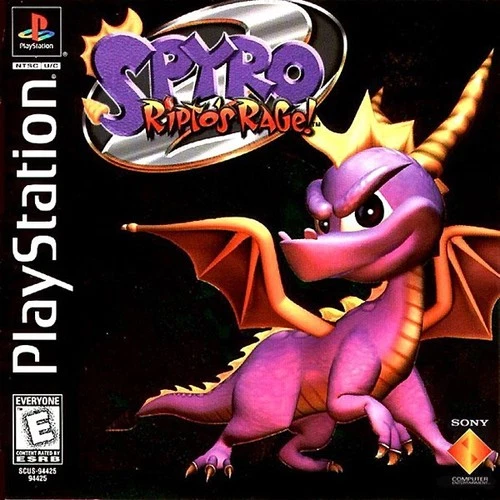 Spyro 2 Ripto's Rage - PS1 PS2 Playstation Game Only