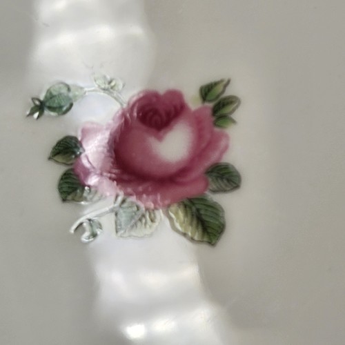 Vintage Crown Staffordshire "Thousand Flowers" Square Handled Cakeplate England - Picture 9 of 12