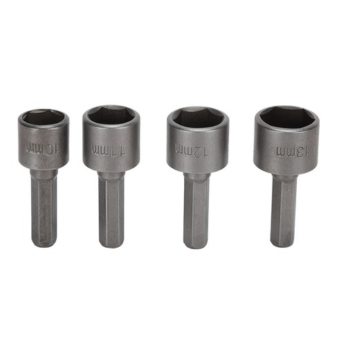 9-teilig Steckschlüssel-Bit 1/4 Zoll Sechskantschaft Chromstahl Schraubendreher Stecknüsse. - Bild 14 von 22