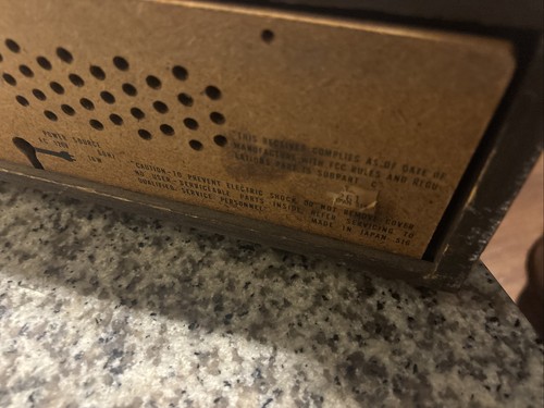 Jvc Model # 9810 8 Track Radios/reciver Power Tested See Pictures - Picture 5 of 12