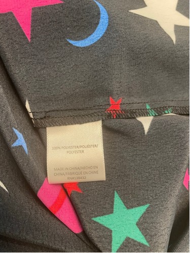 ModCloth Captain Galactic Celestial Long Sleeve Dress 1X Twee Teacher Star - Picture 6 of 8