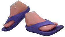 TELIC size 7 to 8 Flip Flop Comfort Recovery Purple Sandal Liteweight Waterproof