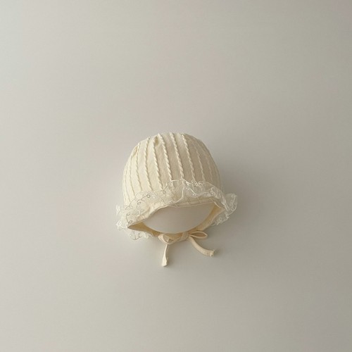 Newborn Baby Hat Soft Ear Protection Hat Outdoor Sun Hat Lace Up Thin Pom Hat - Picture 29 of 43