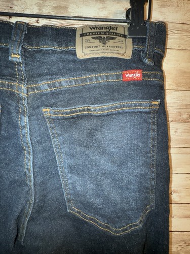 Wrangler Jeans Boys Size 16 Lot Of 2 Pair Good Condition - Picture 7 of 13