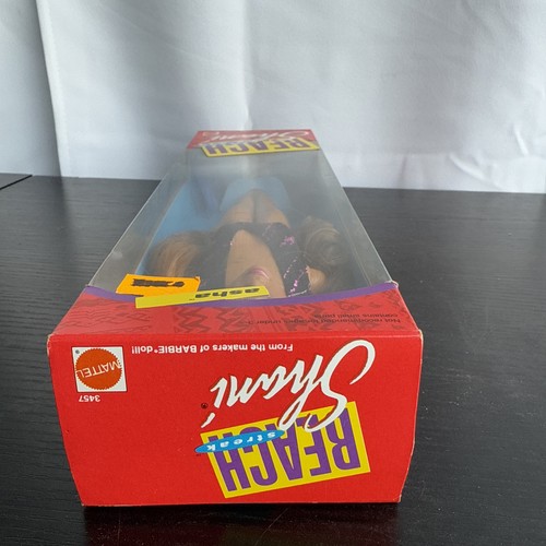Rare 1992 Beach Streak Shani Asha Barbie Doll African American Black Mattel 3457 - Picture 8 of 9