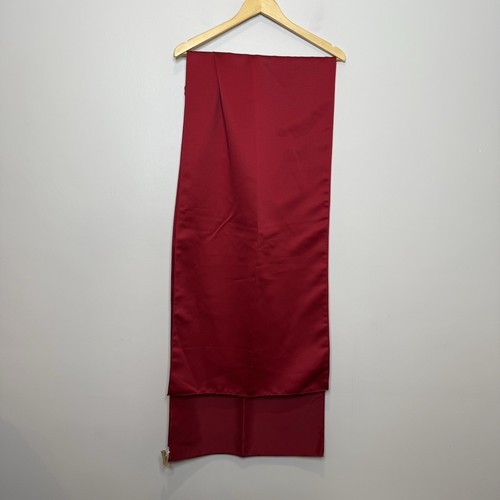 Vintage Michaelangelo rotes Abendkleid Größe 4 trägerloses Satinkleid mit Schal - Bild 6 von 7