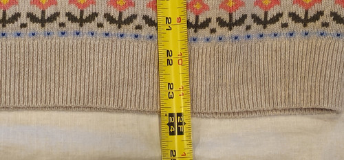 Boden Edie Fair Isle Pullover Haferflocken Herz Blume Neu mit Etikett Neu XL - Bild 11 von 17