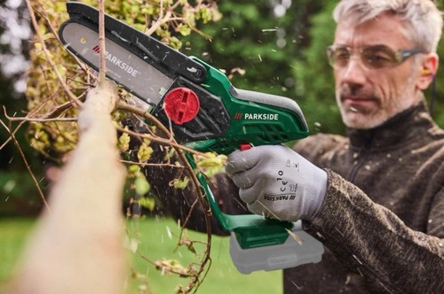 Parkside PAGHS 20-Li c3 Akku Mini Kettensäge Gehölzschneider Säge Astsäge NEU - Bild 3 von 8