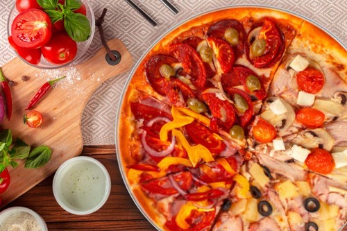 Pizza Pan, 13.4 inch Stainless Steel Pizza Pan Set Large Pizza Oven Pans Tray... - Picture 7 of 7