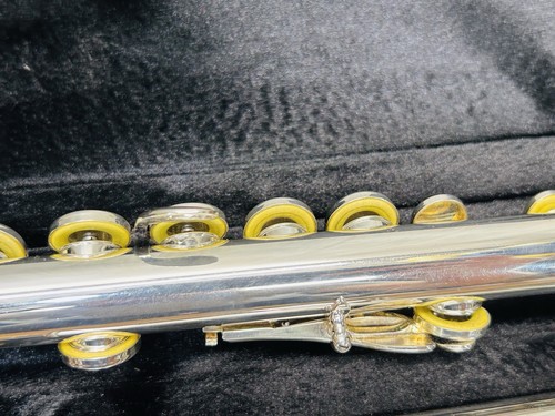 Commonhardt Artisan 2SP-A Flauto placcato argento con custodia - Foto 12 di 14