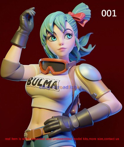 Bulma 1/12 1/8 1/6 1/4 1/3 Modelo Kit Garaje Sin Pintar Impresión 3D Hembra 2 Ver. - Imagen 14 de 14