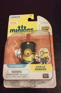 Minions Medieval Minion Poseable 2/" Figure New Thinkway Toys