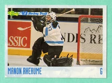 (1) MANON RHEAUME 1993 CLASSIC # 146 ATLANTA KNIGHTS NM+ CARD (I7319)