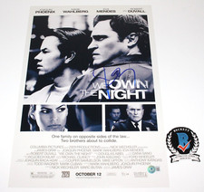 DIRECTOR JAMES GRAY SIGNED 'WE OWN THE NIGHT' 12x18 MOVIE POSTER BECKETT COA DIRECTOR JAMES GRAY SIGNED 'WE OWN THE NIGHT' 12x18 MOVIE POSTER BECKETT COA