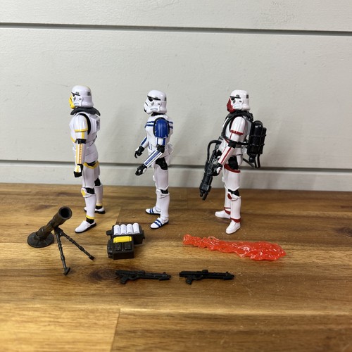 Star Wars Vintage Collection ARTILLERY, FLAME & Gaming COMMANDER STORMTROOPER - Picture 4 of 4