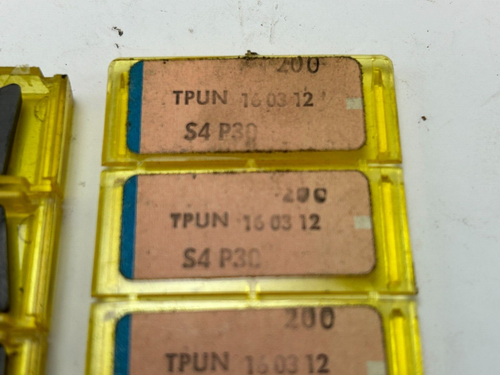 Sandvik Coromant - TPUN 16 03 12 - S4 P30 - 200 - Milling Inserts - Picture 2 of 5