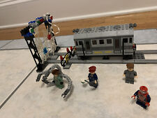 LEGO Spider-Man 2 Train Rescue 4855 100% Complete W/ Minifigures Spiderman Legos