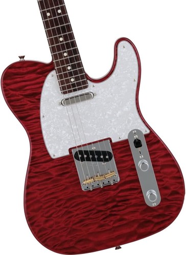 Fender 2024 Collection MIJ Hybrid II Telecaster QMT Rosewood Red Beryl - Picture 4 of 6