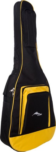 UK Acoustic guitar cover Premium 4/4 M-case Yellow - Picture 1 of 7