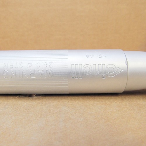 New-Old-Stock Cinelli Criterium Bars (40cm/26.0mm)...Matte Silver Finish - Picture 13 of 18