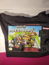 NES Nintendo Super Mario Cart Mens Game Case Graphic T Shirt Size M