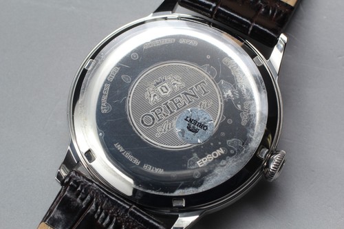 "Unused" Orient Bambino AC00-C1-A Automatic Roman Men's Watch From JAPAN - Picture 6 of 12