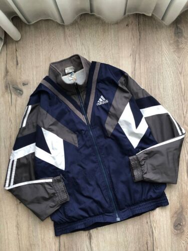 Adidas Nylon 90’s V-Neck Trucksuit Vintage - Picture 2 of 24