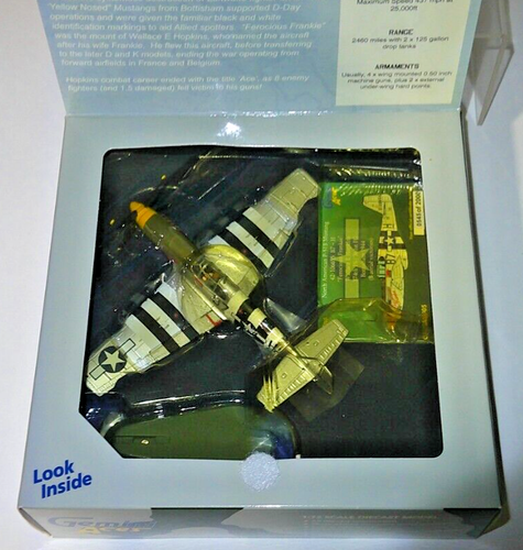 Gemini Aces 1:72 North American P-51B Mustang 42-106655 B7-H mit Karte - Bild 5 von 6