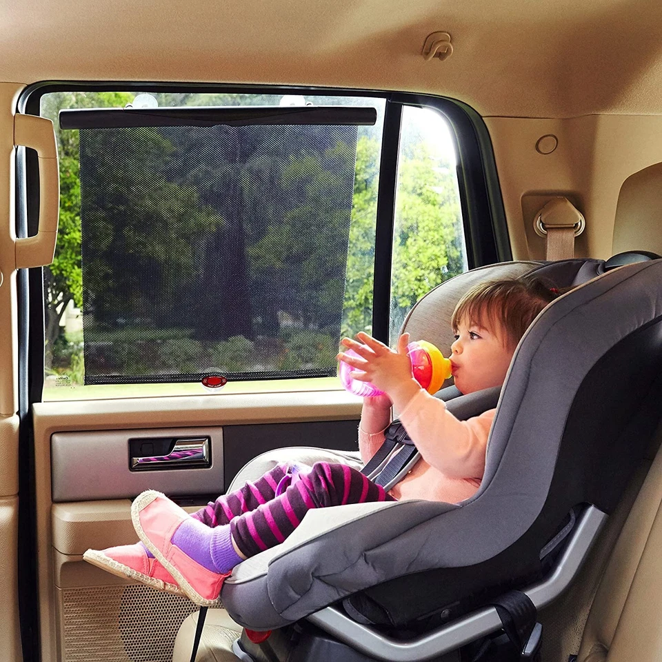 Munchkin Brica Mega Sun Safety Car Shade, Includes White Hot Heat System - Image 2 of 4