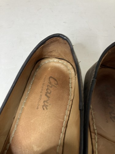 Charix Loafers Women’s 11 Men’s 10 EU 43 Grey Gray Slip On Shoes Leather Flats - Afbeelding 7 van 22