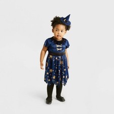 Toddler Navy Moonlight Witch Halloween Costume - 4T-5T 4175