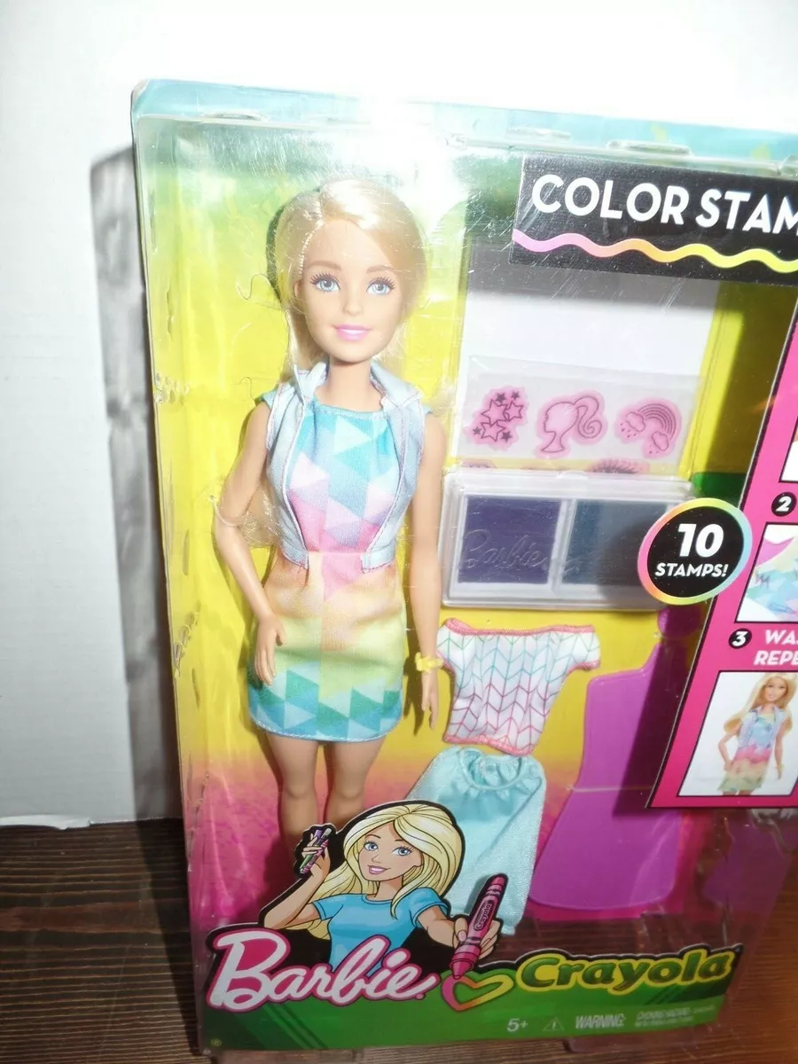 Barbie crayola toys outlet