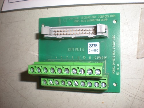 Control Technology 2375 Screw Terminal Distribution Block-Output - NOS - NIB - Foto 2 di 7