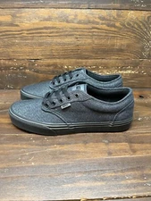 Vans Men's Atwood Varsity Textile Black Skate Shoes VN0A45J9VEJ