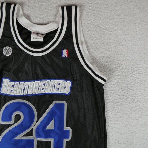 Heartbreakers HBK Jersey Mens Size L Black/White Basketball Jersey - Picture 5 of 18