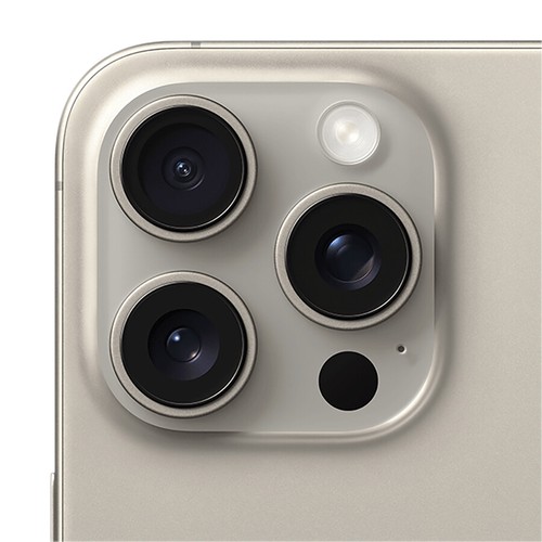 Apple iPhone 15 Pro 128GB Unlocked 6.1" (Natural Titanium) A2849 - w/Warranty - Afbeelding 4 van 5