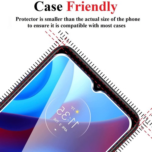 Premium Tempered Glass Screen Protector for Motorola Moto G Pure - Picture 4 of 7