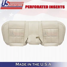 2016 2017 2018 Fit Lexus ES300H Rear Bottom Bench leatherette Perf SeatCover Tan