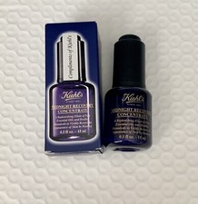 2x Kiehl's Midnight Recovery Concentrate Replenishing Elixir 0.5 oz-15ml Each