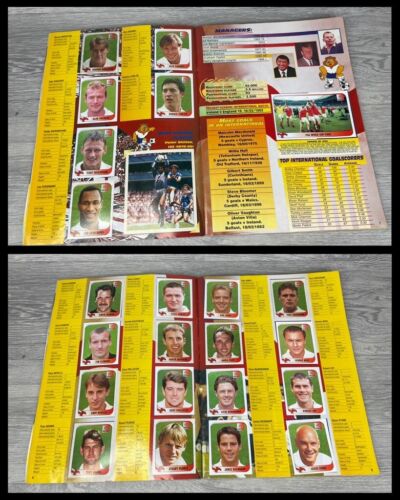 Merlin UEFA Euro 96 Football Sticker Album, Missing 7 Sticker, 98% Complete , - Picture 3 of 22