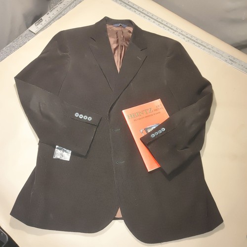 Brooks Brothers 346 Dark Brown Corduroy Mens Sport Coat Blazer 42R Thailand - Picture 8 of 14