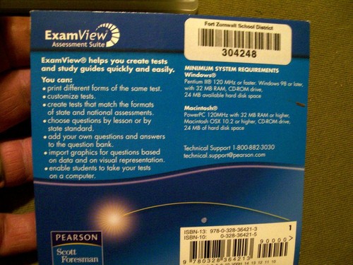Scott Foresman Science The Diamond Edition Grade 1 Exam View (CD-ROM) - Picture 2 of 3