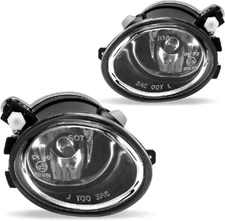 AUTOSAVER88 Fog Lights Compatible with 2001 - 2005 BMW 3 Series E46