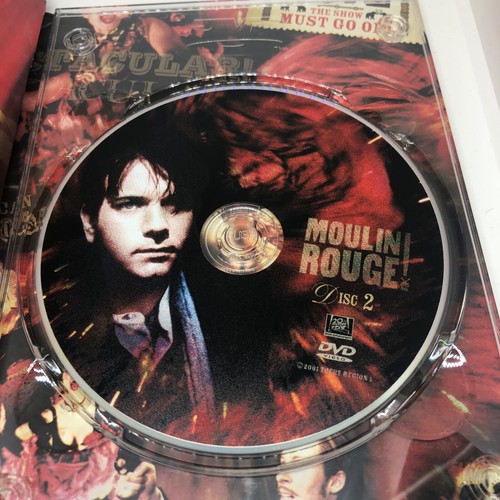 Moulin Rouge (DVD, 2001, 2-Disc Set, Two Discs: English/French Versions) Musical - Imagen 7 de 7