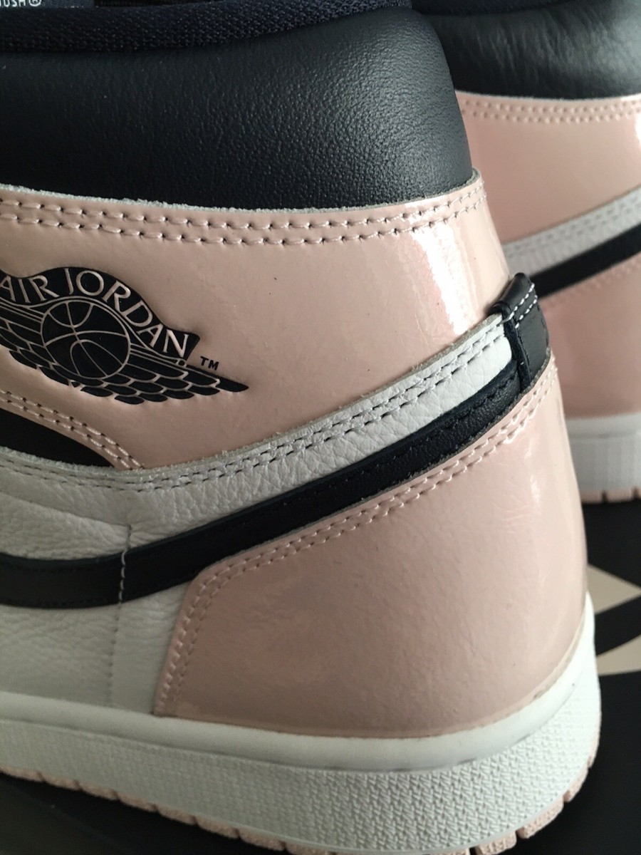 Air Jordan 1 Retro High OG Pink Navy White Womens Size 11