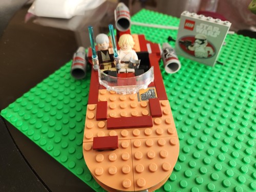 LEGO STAR WARS SPEEDER / MOS EISLEY CANTINA 75052 W/LUKE AND OBI WAN Minifigures - Picture 4 of 4